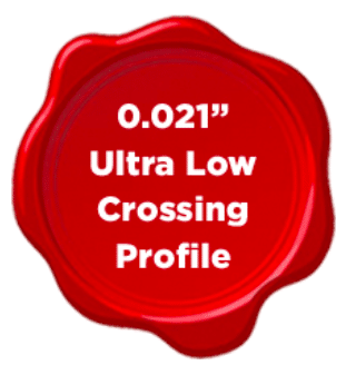ultra low crossing entry balloon